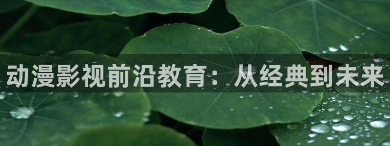 羞羞影院在线：动漫影视前沿教育：从经典到未来